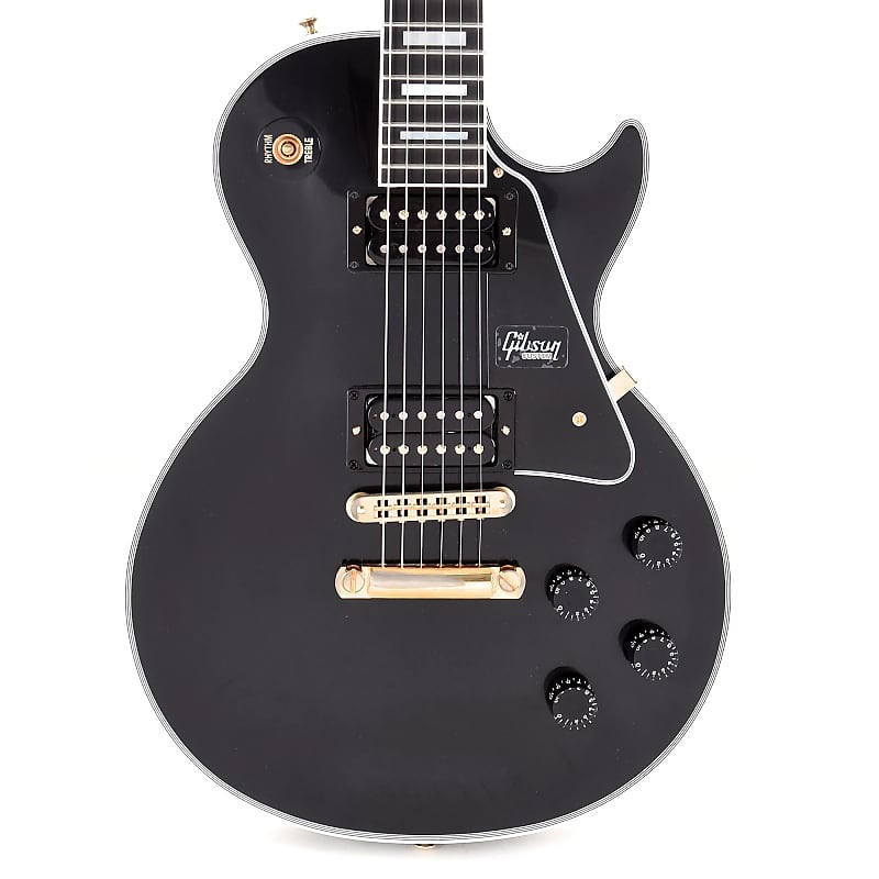 Gibson Custom Shop Limited Les Paul Custom with Uncovered Pickups Ebony VOS 2019 image 2