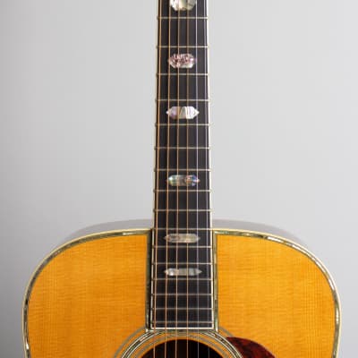 C. F. Martin  D-45 Flat Top Acoustic Guitar (1993), ser. #526357, original molded black plastic hard shell case. image 8