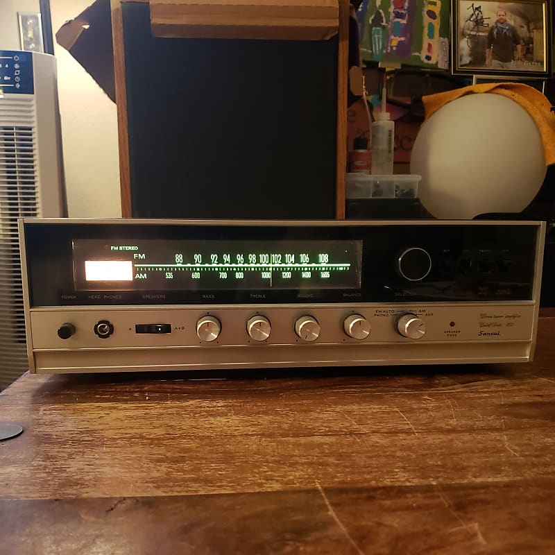Rare Sansui 350 Stereo Receiver, Recapped, serviced, Super Clean, Superb, $499 Shipped!  			