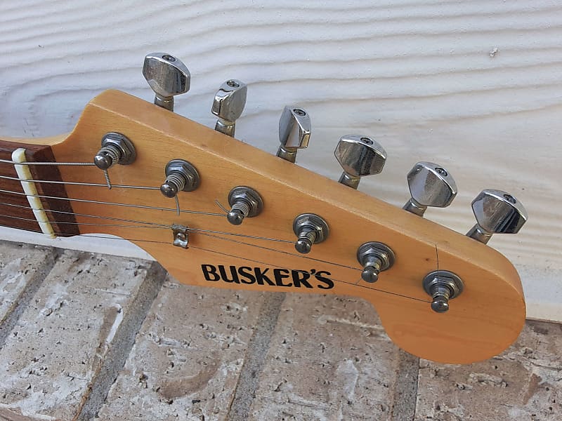 BUSKERS Stratocaster HSS 1990s Black MIJ? | Reverb