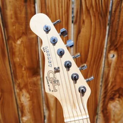 G&L USA Legacy HH Sublime Green Left Handed 6-String Electric Guitar w/ Black Tolex Case (2022) image 6