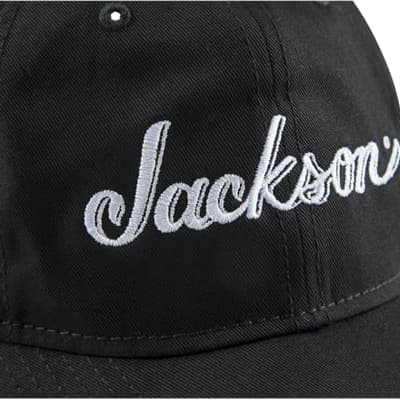 Jackson Guitars Trucker Hat, Black, Adjustable One Size fits Most Snap Back image 6