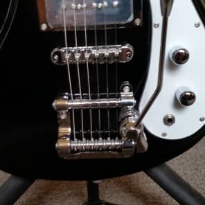 Jay Turser J-Tone JTMOSBK Mossman Electric Guitar Black image 2