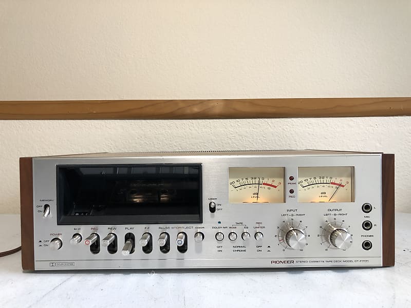 Pioneer CT-F7171 Cassette Deck Player Vintage Audio HiFi Stereo Japan  Audiophile