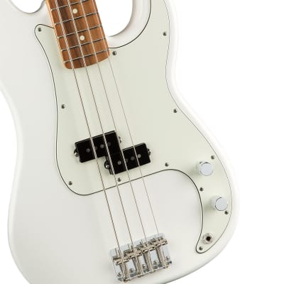 PLAYER PRECISION BASS PF Polar White Fender image 9