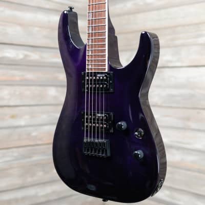 ESP LTD H-200 Electric Guitar - See Thru Purple (10560-SR) image 2