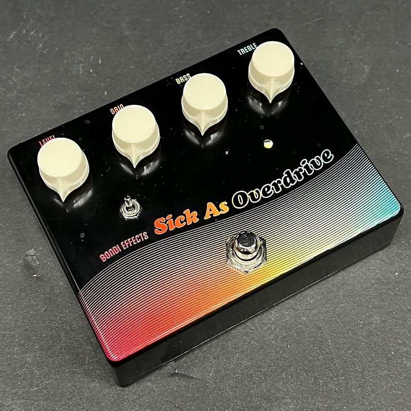 BONDI EFFECTS Sick As Overdrive Custom Black (05/20) | Reverb