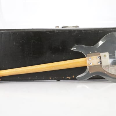 Ampeg Dan Armstrong Lucite Electric Bass Guitar Owned By David Roback #44585 image 11