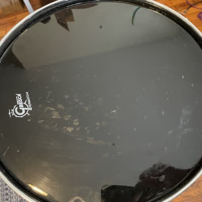 Gretsch 9x13 Stop Sign Tom Drum Chrome on wood image 5