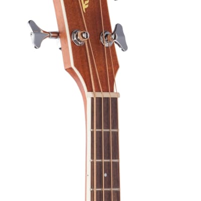 Ibanez Performance PNB14E Parlor Acoustic Electric Bass Guitar Open Pore image 4