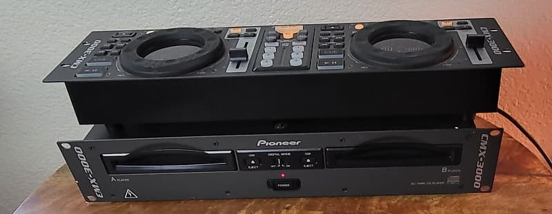 Pioneer CMX-3000 Twin CD Rackmount Mixer | Reverb