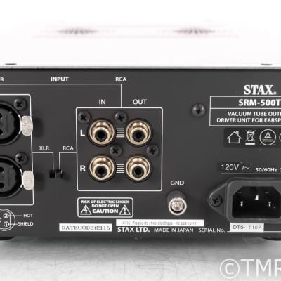 Stax SRM-500T Electrostatic Headphone Amplifier; SRM500T'; 5-Pin Pro image 6