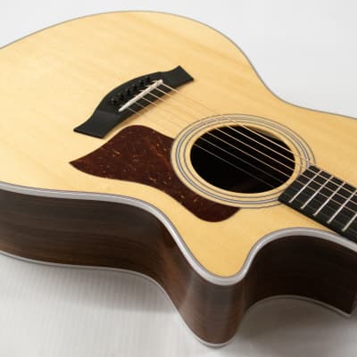 Taylor 412ce-R V-Class Acoustic-electric Guitar - Natural image 4
