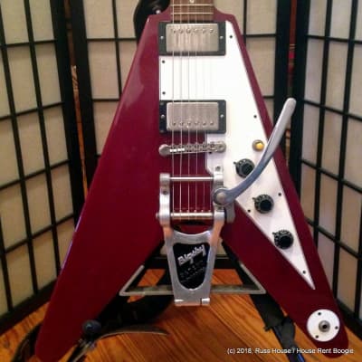 Celebrity-Owned Gibson Flying V personal run for Lonnie Mack image 3