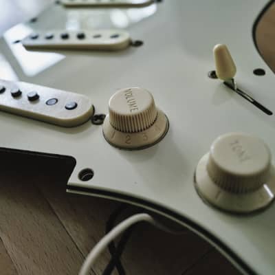 Mark Foley Pre CBS  Stratocaster pickups and aged pickguard image 7