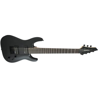 Jackson JS Series Dinky Arch Top JS22-7 DKA HT 7-String Guitar, Satin Black image 3