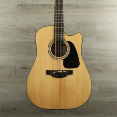 Takamine GD30CE-12 NAT Series 12-String Dreadnought Cutaway Acoustic/Electric Guitar image 2