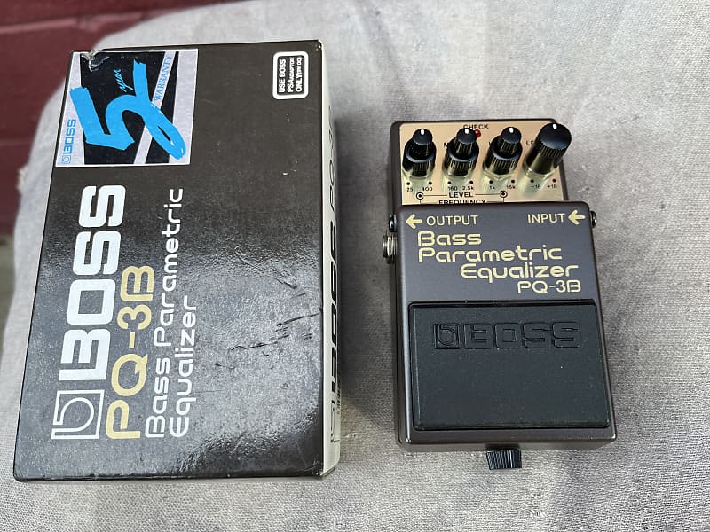 Boss PQ-3B Bass Parametric Equalizer | Reverb