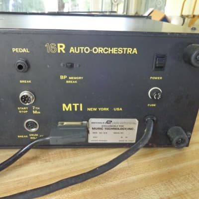 1970's MTI Auto Orchestra Drum Machine / Bass Piano & Organ Synth - Model 16R image 7