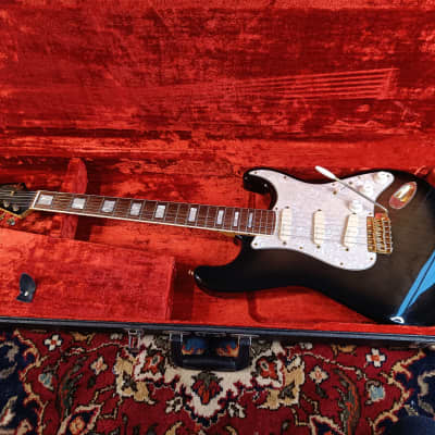 Fender Limited Edition The Ventures Stratocaster MIJ 1996 Midnight Black Transparent 50th anniversary image 2