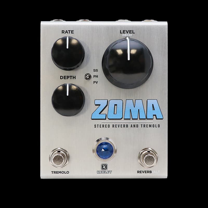 ギター Keeley ZOMA Stereo Reverb and Tremolo ZOMA Stereo Reverb and Tremolo - Keeley Electronics Guitar