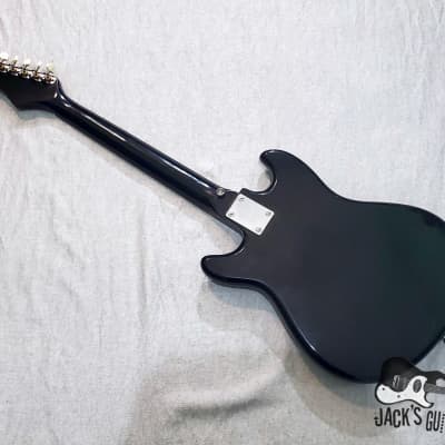 Harmony H-804 Blackout Electric Guitar (Late 1970s, Black