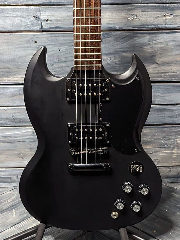 Used Epiphone G-400 Goth XII SG Electric Guitar with Gig Bag | Reverb