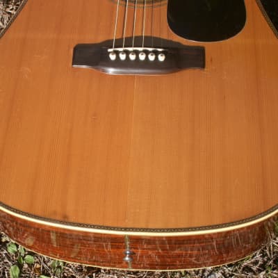 1973 Hand Made K Yairi YW400 Acoustic Guitar, very early model image 17