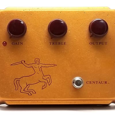 Reverb.com listing, price, conditions, and images for klon-centaur-gold-horsie