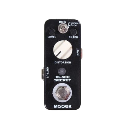 Mooer Black Secret Distortion Pedal for sale