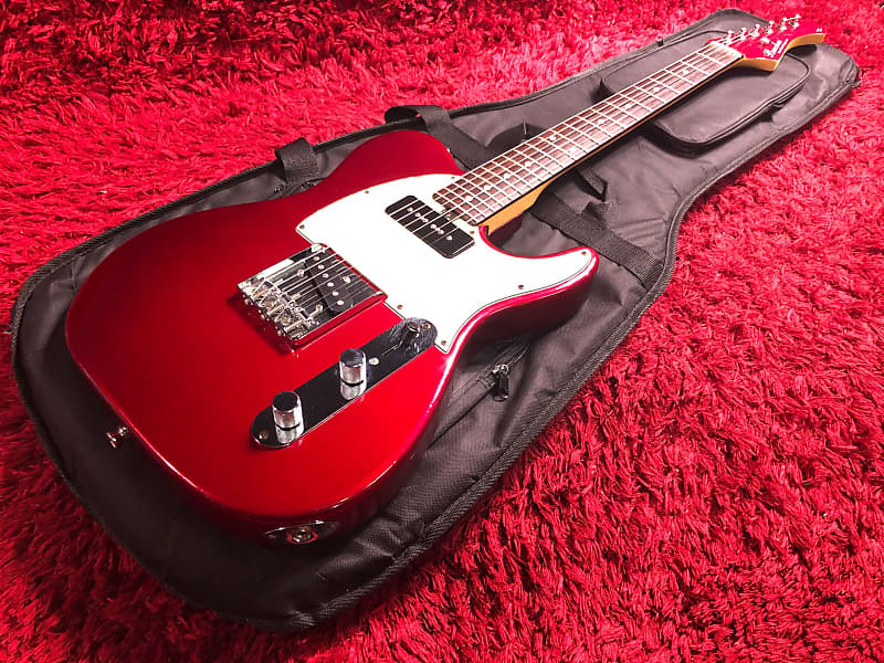 Bacchus TM-001/R CAR Electric Guitar Telecaster Cherry Red Global