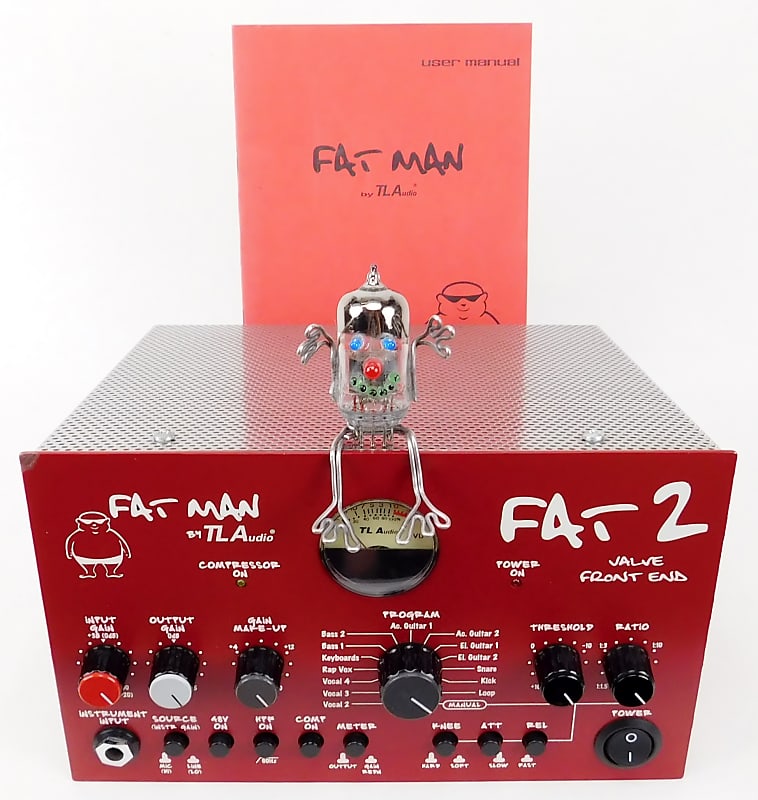 TL Audio Fat Man FAT2 Tube Compressor Mic Preamp +Top Zustand + 1,5J.  Garantie