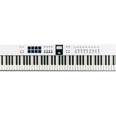 Arturia KeyLab Essential 88 mk3 88-Key MIDI Controller Keyboard - White