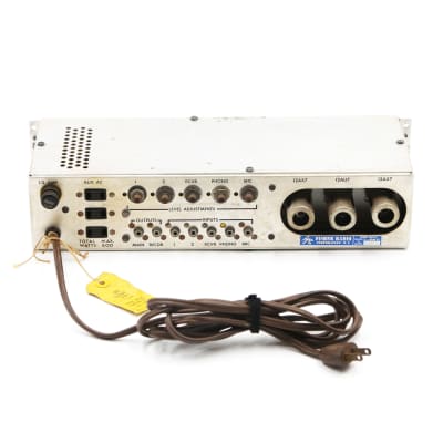 1954 The Fisher Model 50-C-3 Master Audio Control – 3rd Gen. 50-C Vintage Tube PreAmplifier Stereo PreAmp Unit w/ Original Wood Enclosure image 11