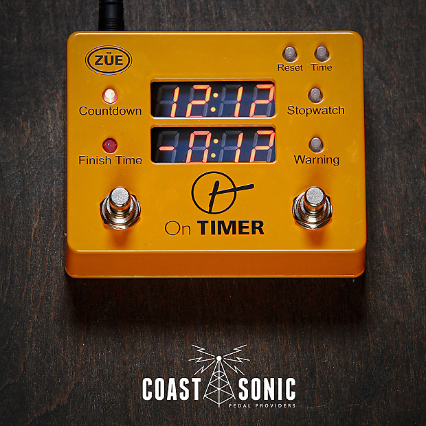ZUE Engineering On Timer Pedalboard Clock Reverb Canada