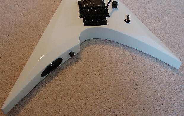 ESP LTD Arrow-401 Snow White Electric Guitar | Reverb