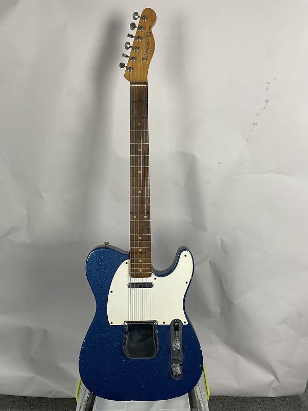 Fender Telecaster 1960 Blue Sparkle Refinish image 1