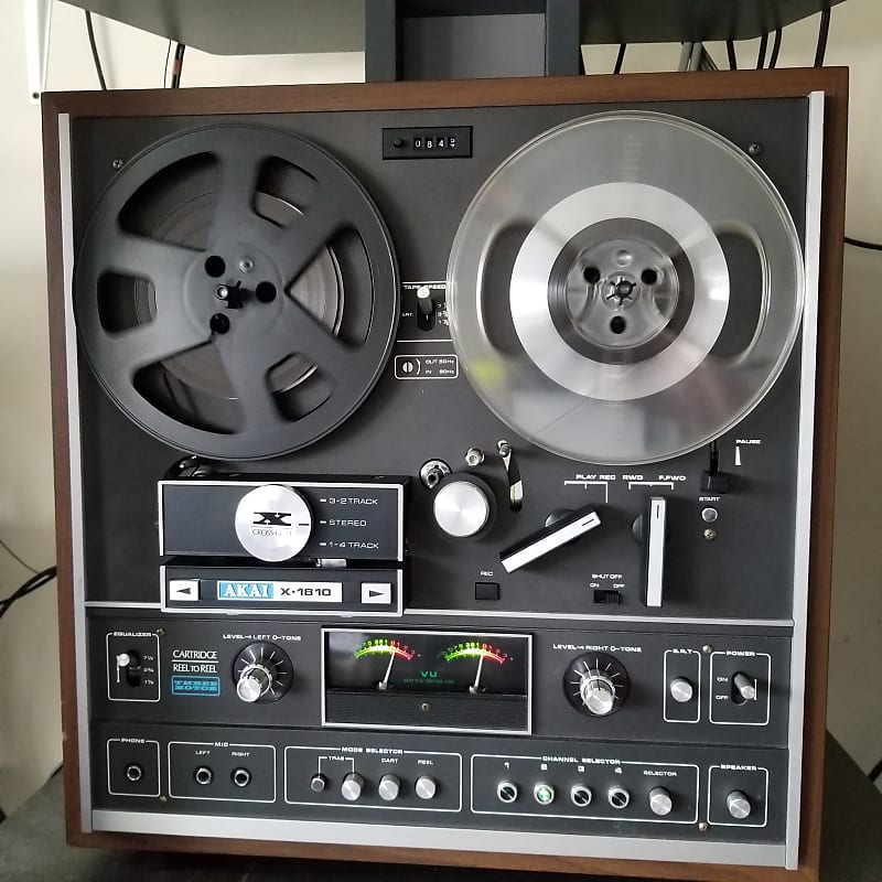 Finally got my reel to reel. Akai GX 1820. It has an 8 track