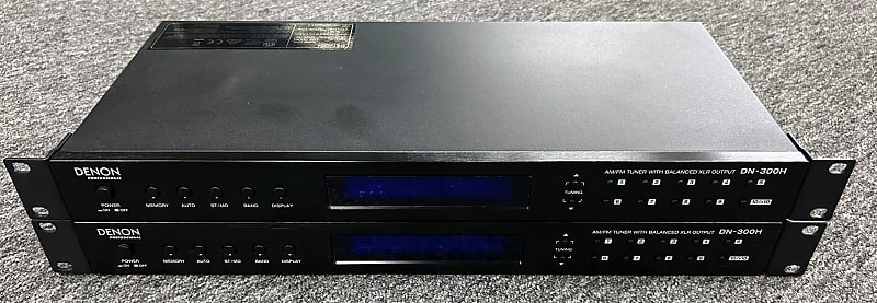 Denon DN-300H AM/FM Digital Tuner - Black image 1