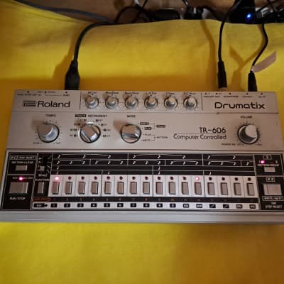 Roland TR-606 Drumatix 1980s - Silver