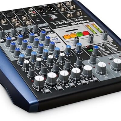 PreSonus StudioLive AR8c 8-Input Mixer / Digital Recorder / Audio Interface 2020 - Present - Gray / Blue image 3