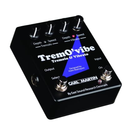 Carl Martin TremO' Vibe Guitar Effects Pedal 438829 852940000714 image 3