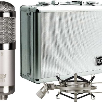 MXL R144HE Heritage Edition Ribbon Microphone Pack with Case and Shock Mount image 1