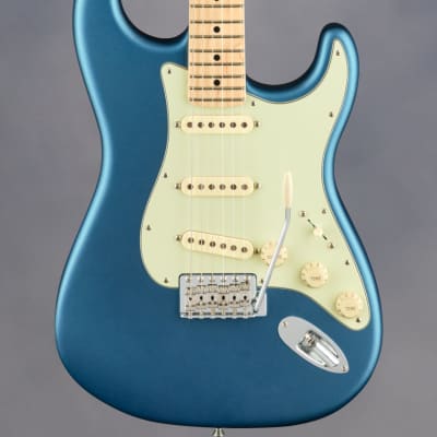 American Performer Stratocaster, Maple Fingerboard, Satin Lake Placid Blue image 1