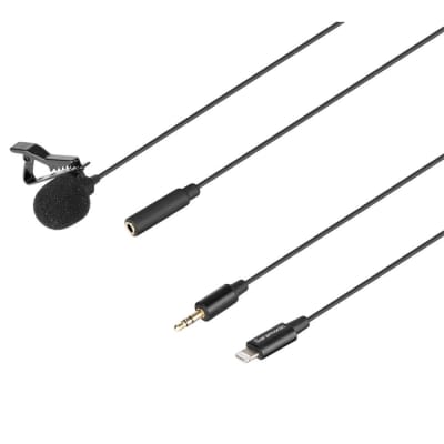 Saramonic LAVMICROU1A Omnidirectional Lav Mic with 2m Cable for iOS Devices image 4