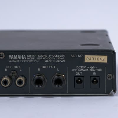 Yamaha GSP100 Guitar Sound Processor Micro Rack | Reverb