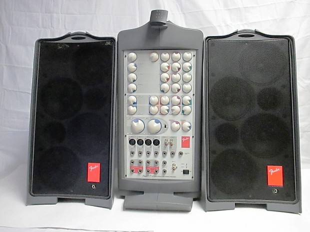 Fender mixer and sales speakers