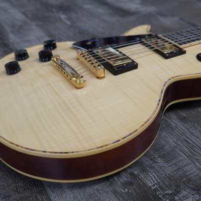 AIO SC77 Left-Handed Electric Guitar - Natural image 7