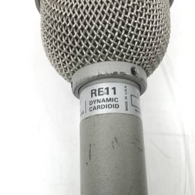 Vintage 1979 Electro-Voice USA RE11 Supercardioid Dynamic Microphone image 2