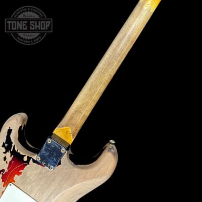 Fender Custom Shop Rory Gallagher Stratocaster Heavy Relic 3 Tone Sunburst w/case image 9